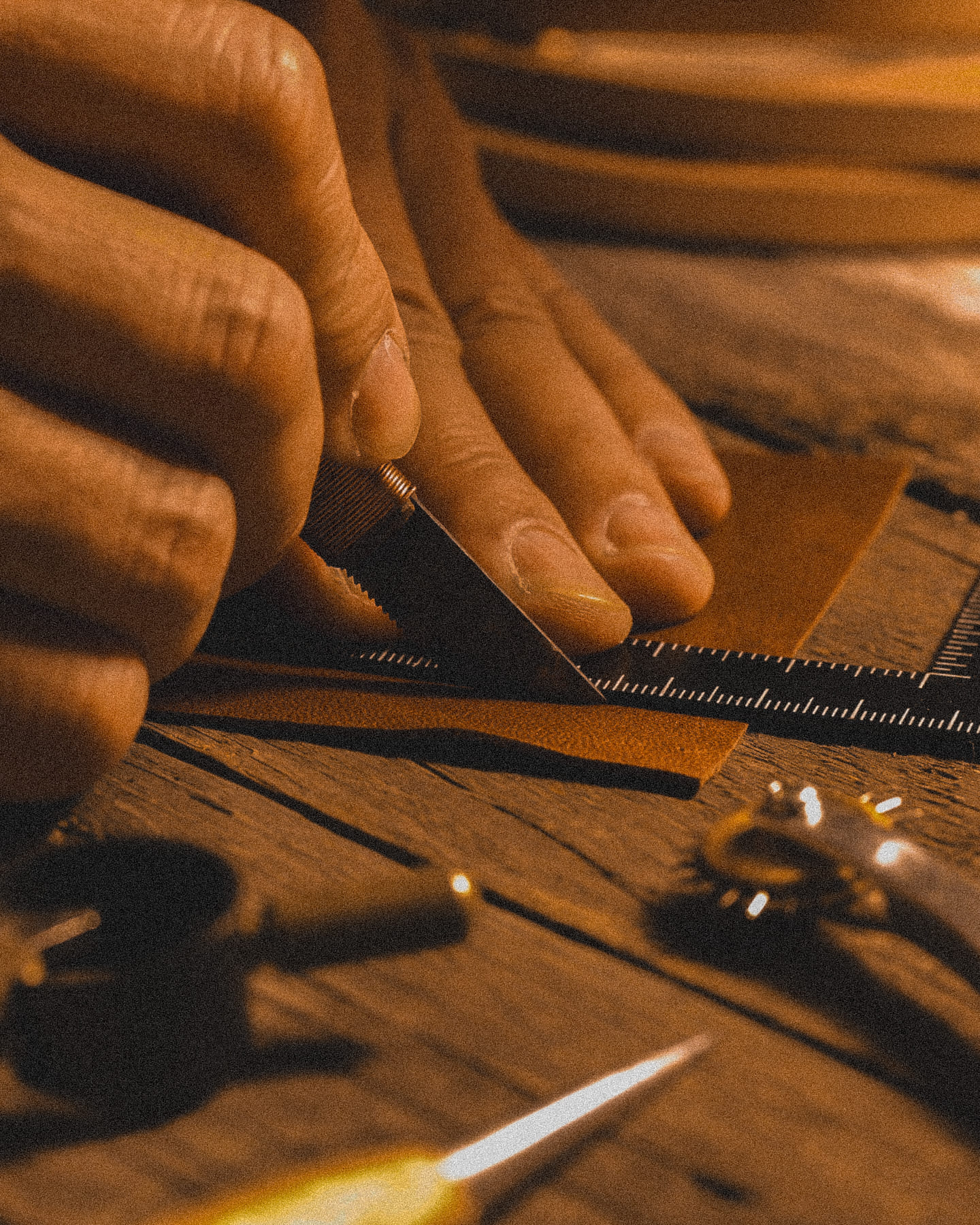 opalton fabrication cuir bracelet